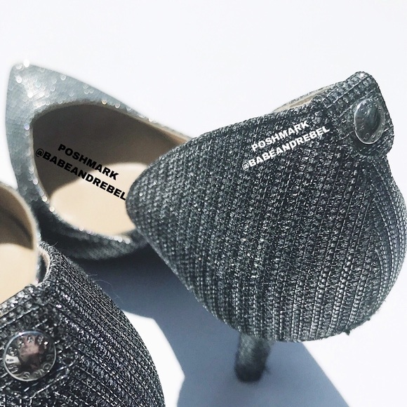 Michael Kors Glitter Mesh Mid Pumps - Picture 7 of 8